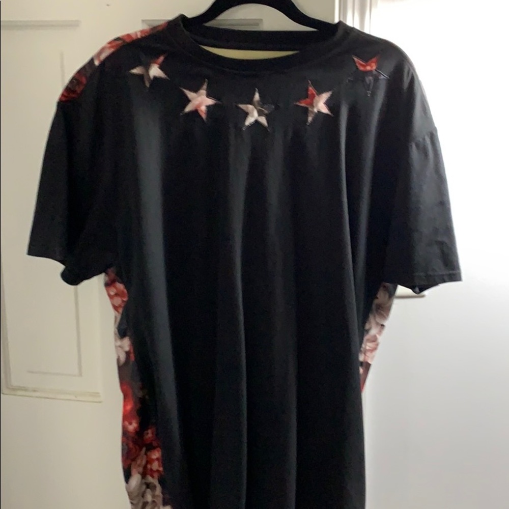 Men floral tshirt